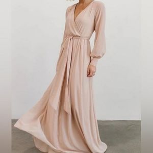 Baltic Born Lydia Maxi Dress Blush size L